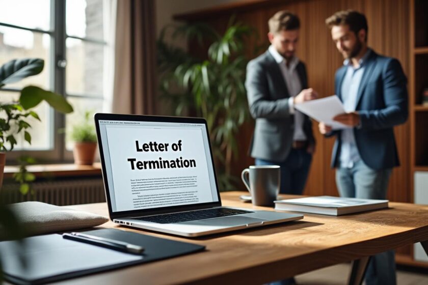 Optimiser votre dossier avec un modèle de lettre de résiliation habitation