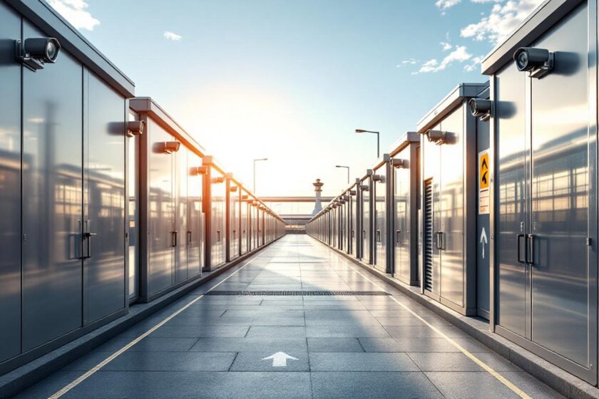 Box de stockage à Nice Aéroport pour stocker : entre sécurité et accessibilité
